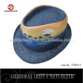 Hot Sale Blue Men Fedora hats